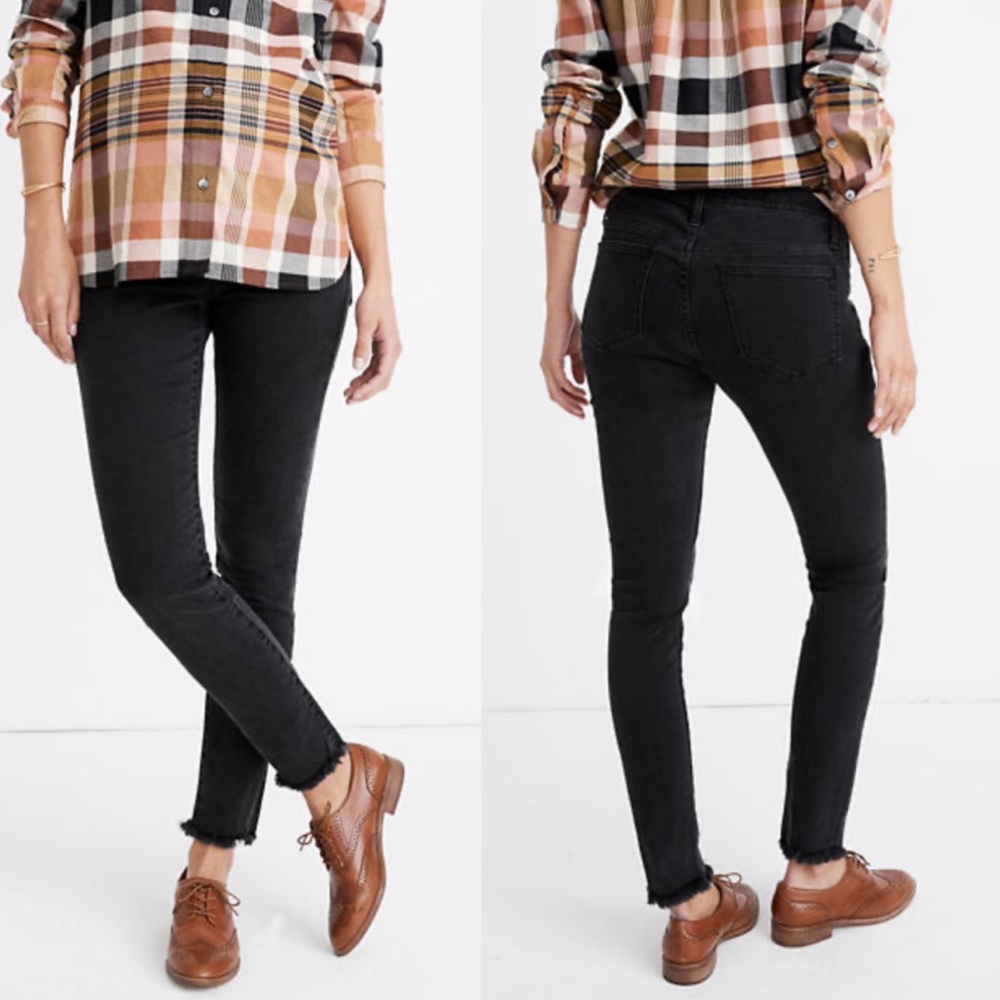 Madewell Maternity Side Panel Skinny Jeans